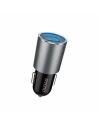 Ładowarka samochodowa Dudao 2xUSB 3.4A szary (R5s grey)