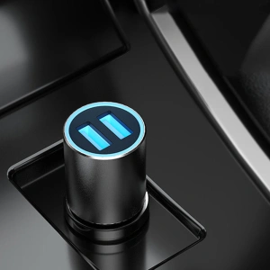 Hurtownia GSM - Auto nabíječka Dudao 2xUSB 3.4A šedá (R5s grey) - DDA231 - {ean13} - Hurt