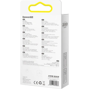 Hurtownia GSM - Kabel Baseus Tungsten Gold USB/USB-C 480Mbps 100W 1m czarny - BSU3695 - {ean13} - Hurt