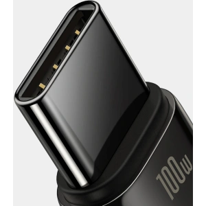 Hurtownia GSM - Kabel Baseus Tungsten Gold USB/USB-C 480Mbps 100W 1m czarny - BSU3695 - {ean13} - Hurt