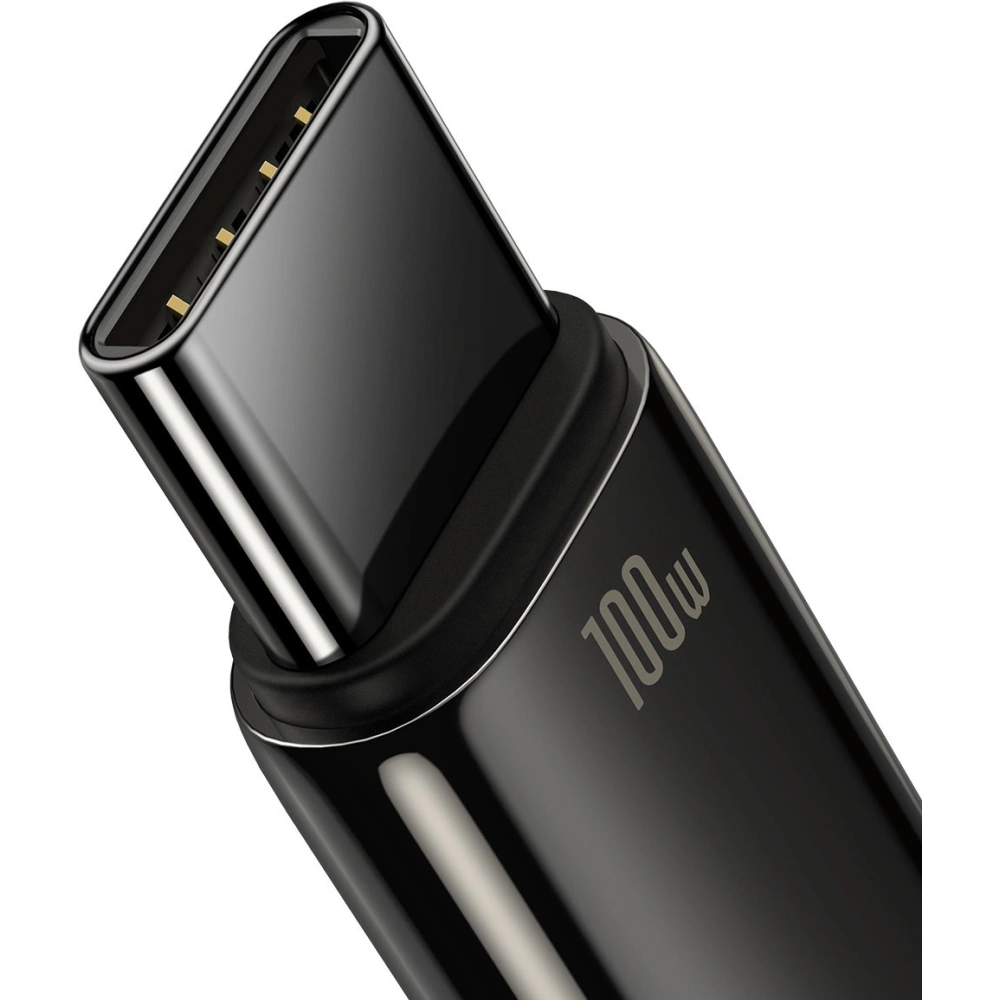 Hurtownia GSM - Kabel Baseus Tungsten Gold USB/USB-C 480Mbps 100W 2m černý - BSU3696 - {ean13} - Hurt