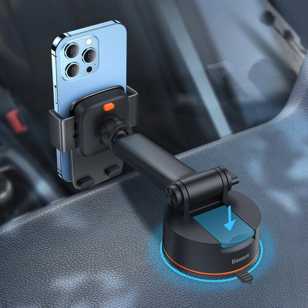 Hurtownia GSM - Auto Halter Baseus Easy Control Pro für Armaturenbrett/Luftauslass schwarz (Saugfuß-Version) - BSU3697 - {ean13} - Hurt