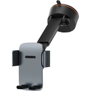 Wholesale Baseus Easy Control Pro Car Mount Holder gray (Suction Cup Version) - BSU3698 - {ean13} - Hurt