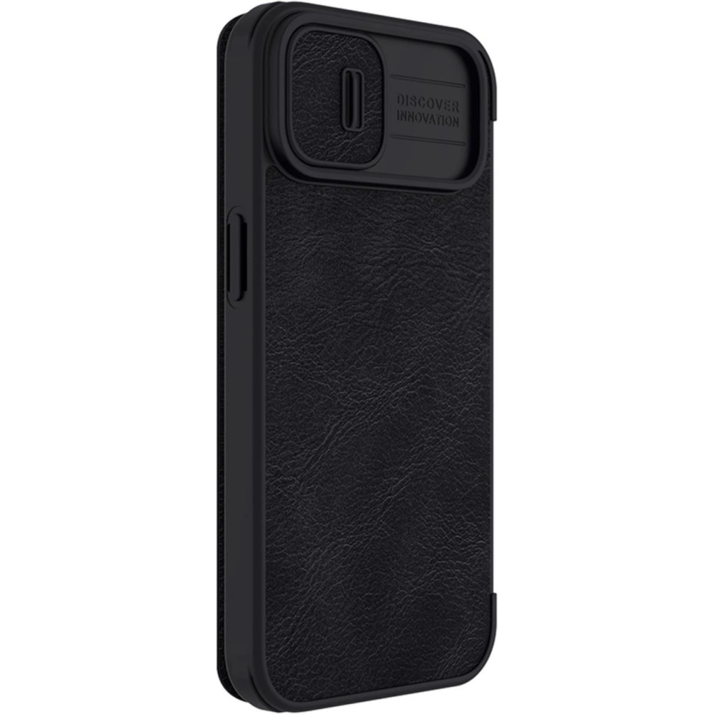 Hurtownia GSM - Etui Nillkin Qin Leather Pro Apple iPhone 14 fekete - NLK766 - {ean13} - Hurt