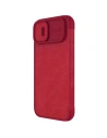 Hurtownia GSM - Etui Nillkin Qin Leather Pro Apple iPhone 14 czerwony - NLK768 - {ean13} - Hurt