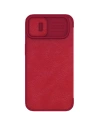 Hurtownia GSM - Etui Nillkin Qin Leather Pro Apple iPhone 14 czerwony - NLK768 - {ean13} - Hurt