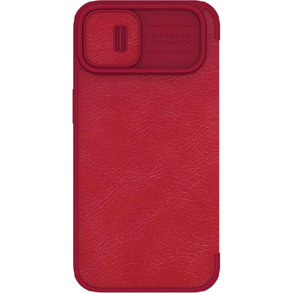 Hurtownia GSM - Etui Nillkin Qin Leather Pro Apple iPhone 14 červený - NLK768 - {ean13} - Hurt