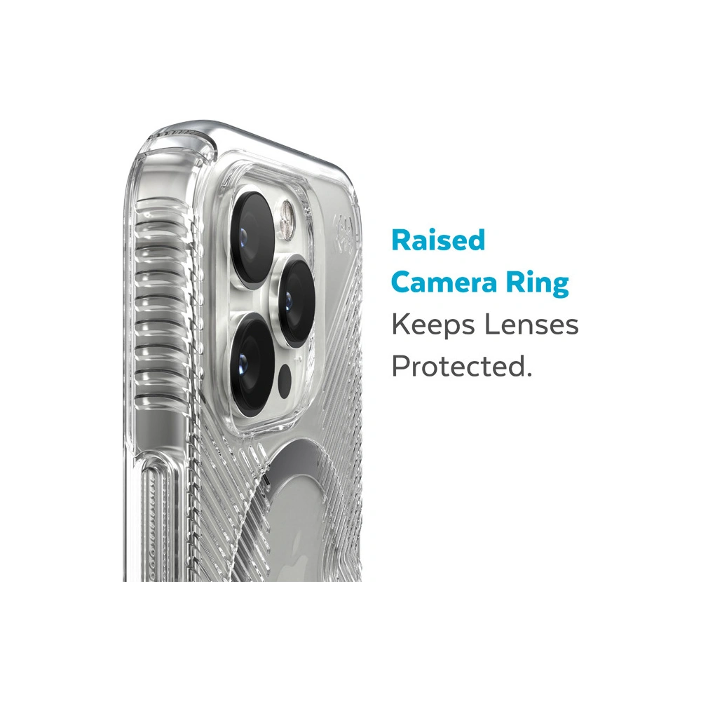Wholesale Speck Presidio Perfect-Clear Grips MICROBAN MagSafe Apple iPhone 14 Pro (Clear) - SPK464 - {ean13} - Hurt