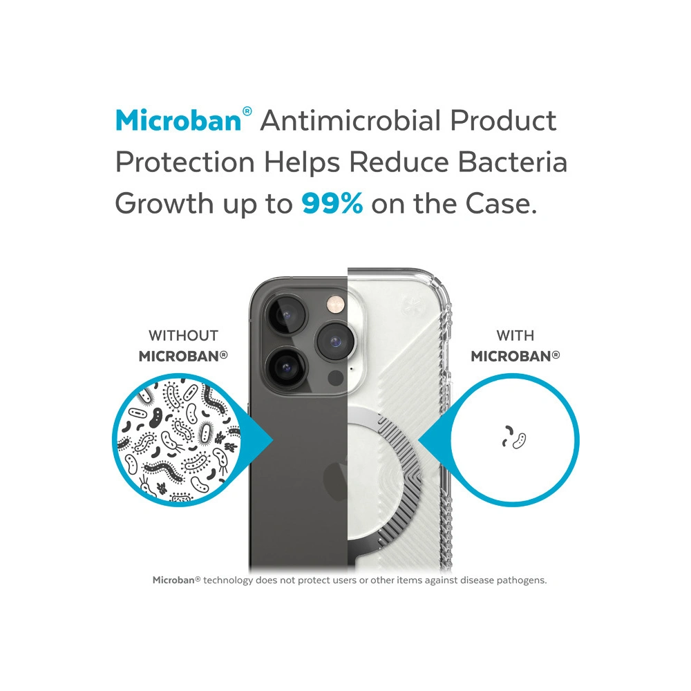Hurtownia GSM - Case Speck Presidio Perfect-Clear Grips MICROBAN MagSafe Apple iPhone 14 Pro (Klar) - SPK464 - {ean13} - Hurt