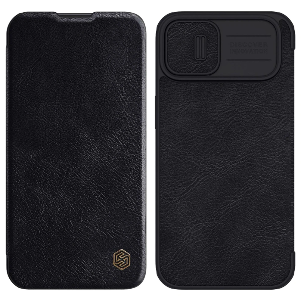 Hurtownia GSM - Case Nillkin Qin Leather Pro Apple iPhone 14 Plus / 15 Plus schwarz - NLK774 - {ean13} - Hurt