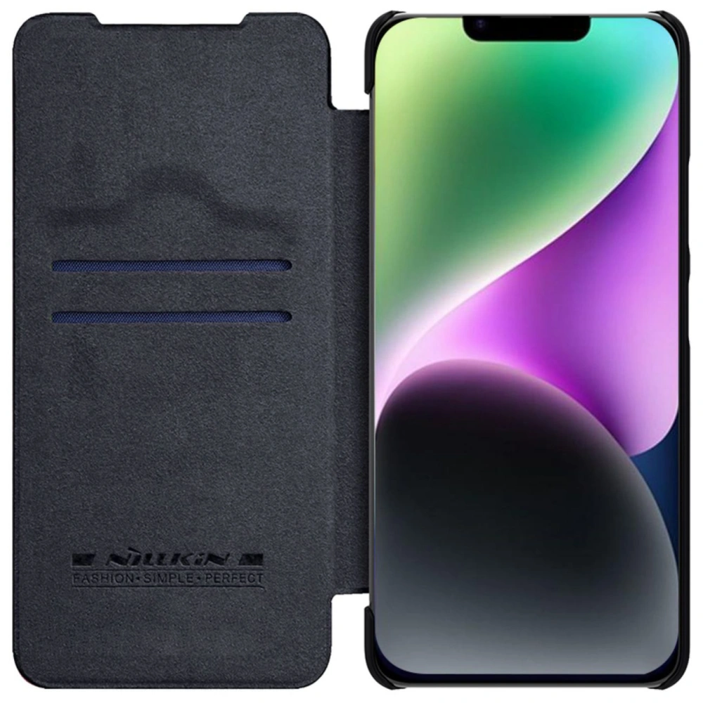 Hurtownia GSM - Case Nillkin Qin Leather Pro Apple iPhone 14 Plus / 15 Plus schwarz - NLK774 - {ean13} - Hurt