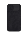 Wholesale Nillkin Qin Leather Pro Case Apple iPhone 14 Plus / 15 Plus black - NLK774 - {ean13} - Hurt