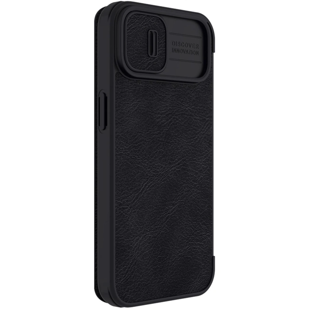 Hurtownia GSM - Etui Nillkin Qin Leather Pro Apple iPhone 14 Plus / 15 Plus fekete - NLK774 - {ean13} - Hurt