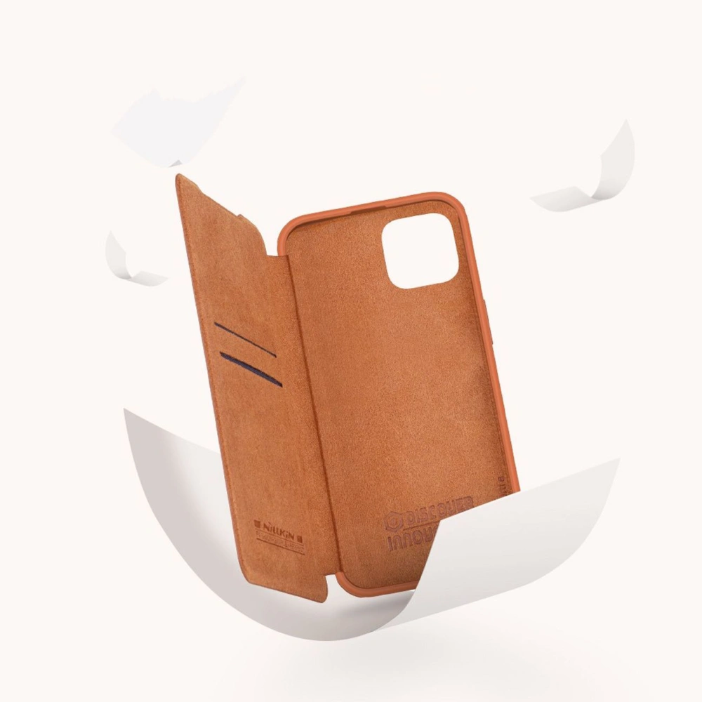 Hurtownia GSM - Case Nillkin Qin Leather Pro Apple iPhone 14 Plus / 15 Plus schwarz - NLK774 - {ean13} - Hurt