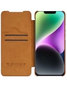 Hurtownia GSM - Etui Nillkin Qin Leather Pro Apple iPhone 14 Plus / 15 Plus brązowy - NLK775 - {ean13} - Hurt