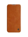 Wholesale Nillkin Qin Leather Pro Case Apple iPhone 14 Plus / 15 Plus brown - NLK775 - {ean13} - Hurt