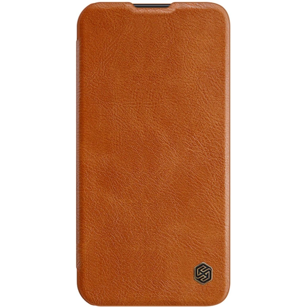 Hurtownia GSM - Etui Nillkin Qin Leather Pro Apple iPhone 14 Plus / 15 Plus hnědá - NLK775 - {ean13} - Hurt