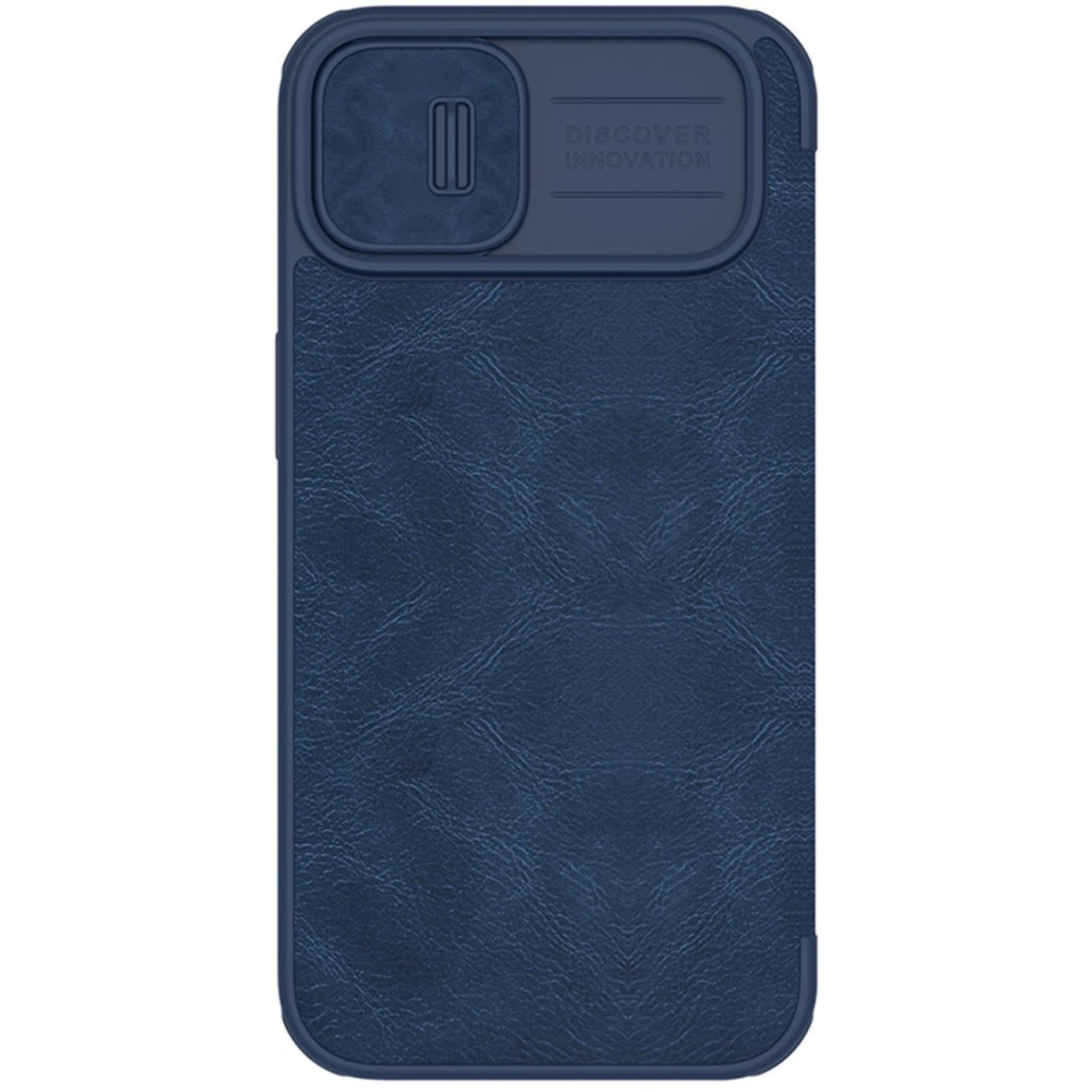 Hurtownia GSM - Etui Nillkin Qin Leather Pro Apple iPhone 14 Plus / 15 Plus kék - NLK777 - {ean13} - Hurt