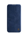 Wholesale Nillkin Qin Leather Pro Case Apple iPhone 14 Plus / 15 Plus blue - NLK777 - {ean13} - Hurt