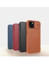 Hurtownia GSM - Etui Nillkin Qin Leather Pro Apple iPhone 14 Plus / 15 Plus kék - NLK777 - {ean13} - Hurt