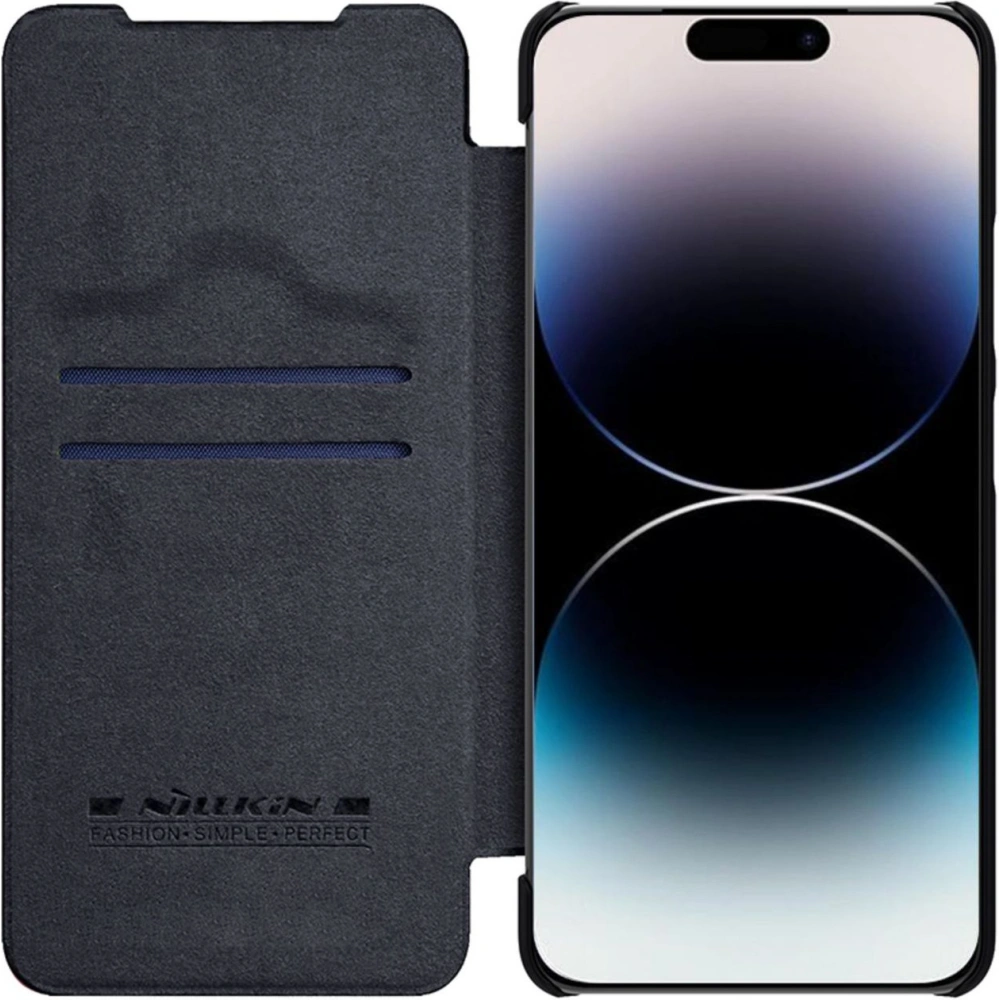 Hurtownia GSM - Case Nillkin Qin Leather Pro Apple iPhone 14 Pro Max schwarz - NLK778 - {ean13} - Hurt