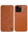 Hurtownia GSM - Case Nillkin Qin Leather Pro Apple iPhone 14 Pro Max braun - NLK779 - {ean13} - Hurt