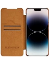 Hurtownia GSM - Case Nillkin Qin Leather Pro Apple iPhone 14 Pro Max braun - NLK779 - {ean13} - Hurt