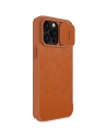Hurtownia GSM - Case Nillkin Qin Leather Pro Apple iPhone 14 Pro Max braun - NLK779 - {ean13} - Hurt