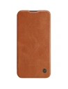 Hurtownia GSM - Case Nillkin Qin Leather Pro Apple iPhone 14 Pro Max braun - NLK779 - {ean13} - Hurt