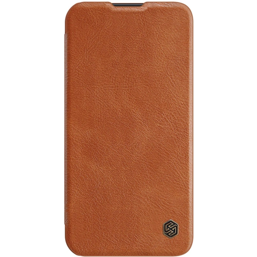 Wholesale Nillkin Qin Leather Pro Case Apple iPhone 14 Pro Max brown - NLK779 - {ean13} - Hurt