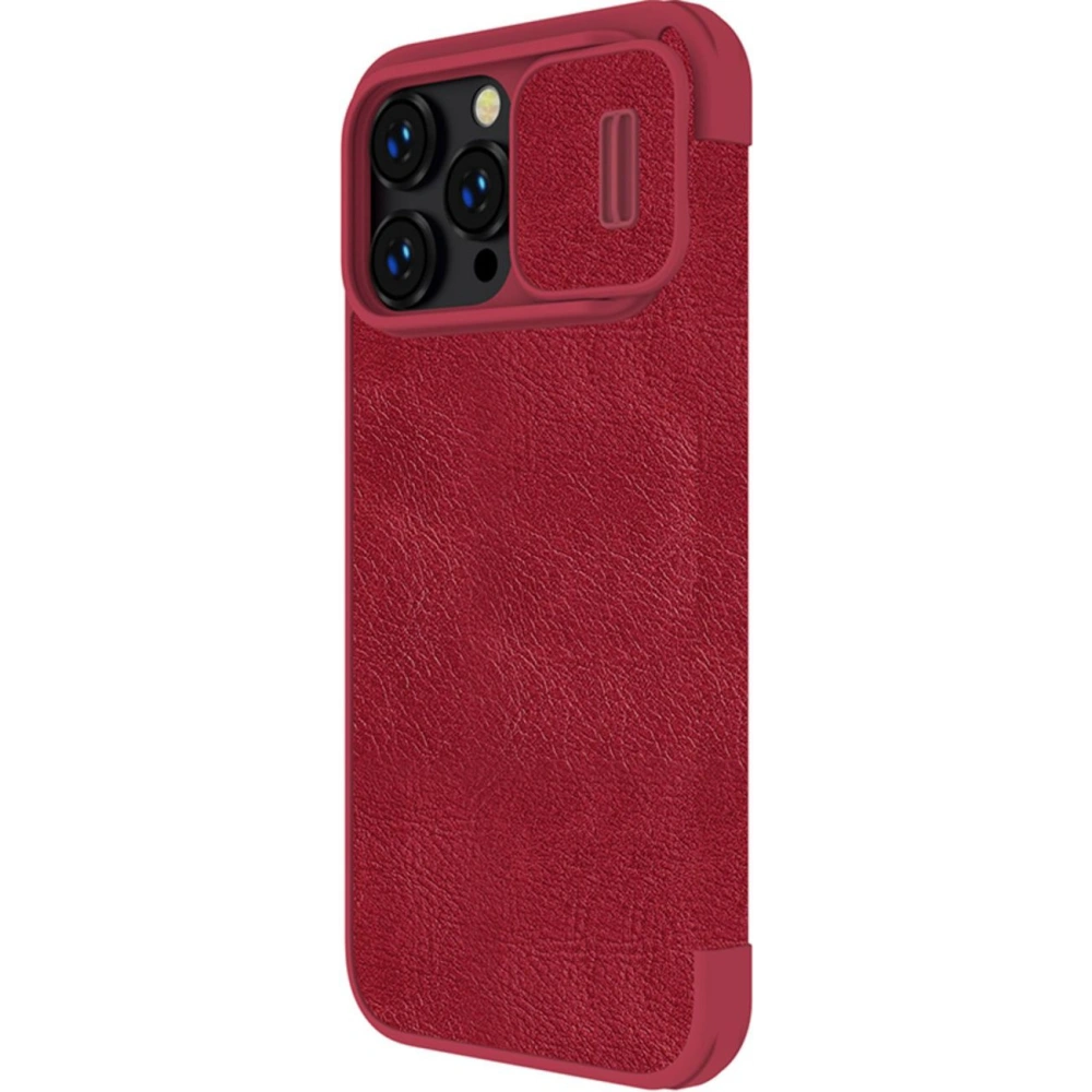 Hurtownia GSM - Case Nillkin Qin Leather Pro Apple iPhone 14 Pro Max rot - NLK780 - {ean13} - Hurt