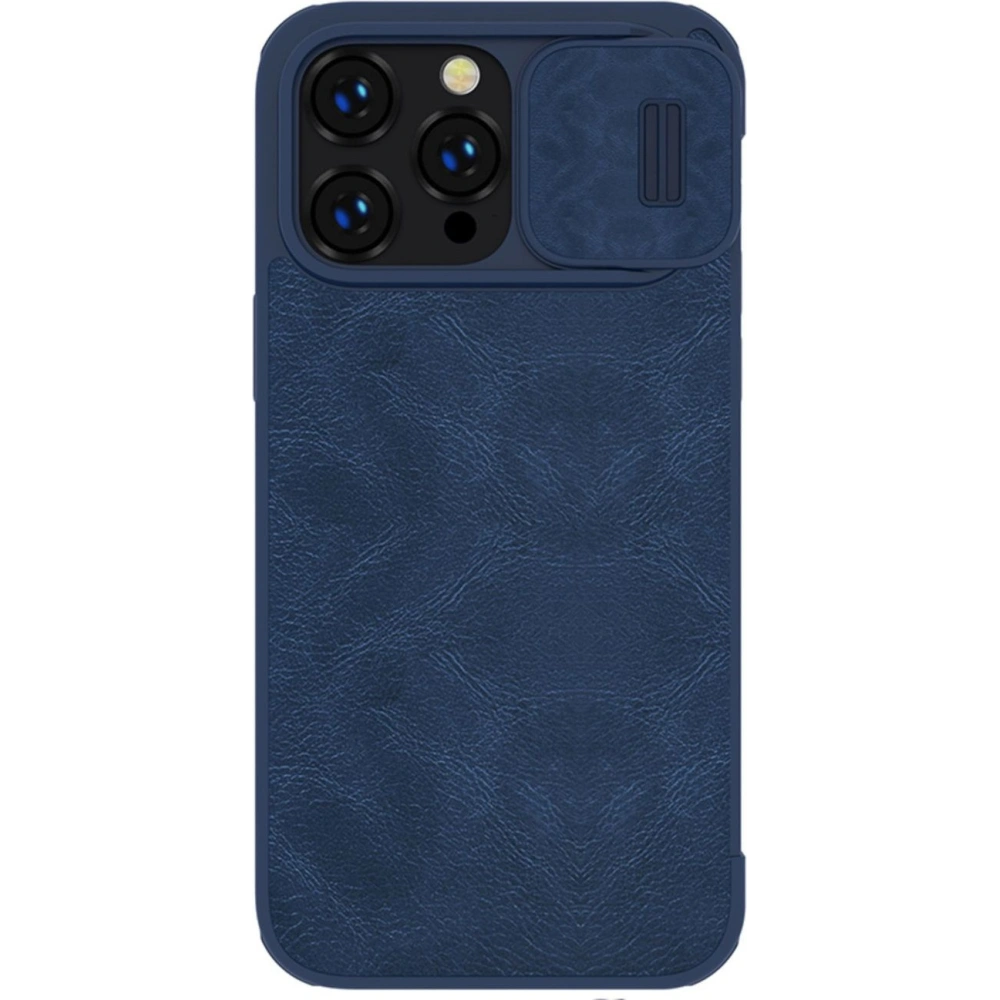 Hurtownia GSM - Case Nillkin Qin Leather Pro Case Apple iPhone 14 Pro Max blau - NLK781 - {ean13} - Hurt