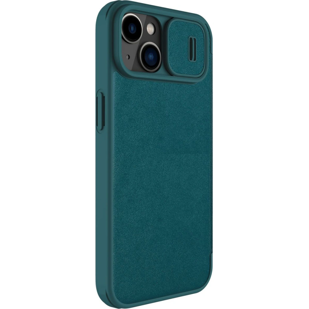 Hurtownia GSM - Etui Nillkin Qin Leather Pro Case Apple iPhone 14 zielony - NLK783 - {ean13} - Hurt