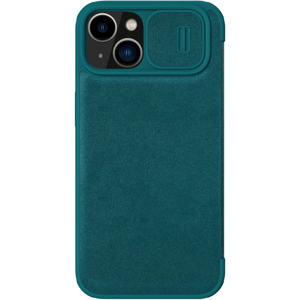 Hurtownia GSM - Etui Nillkin Qin Leather Pro Case Apple iPhone 14 zielony - NLK783 - {ean13} - Hurt