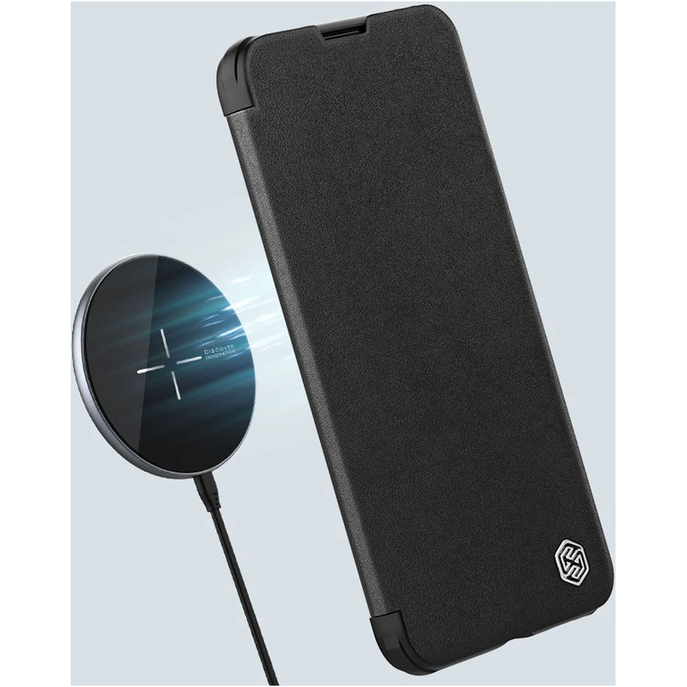 Hurtownia GSM - Etui Nillkin Qin Leather Pro Case Apple iPhone 14 zielony - NLK783 - {ean13} - Hurt