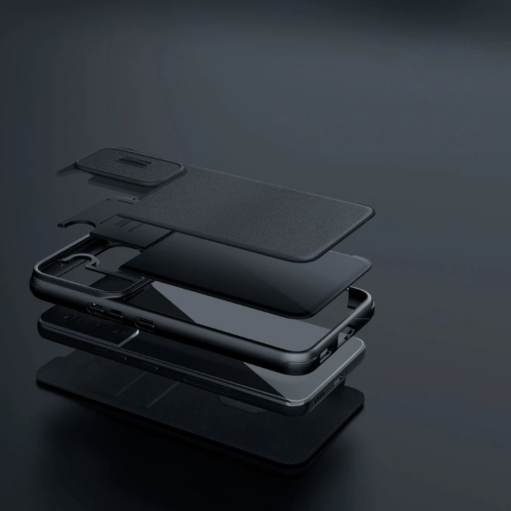 Hurtownia GSM - Case Nillkin Qin Leather Pro Case Apple iPhone 14 Pro schwarz - NLK784 - {ean13} - Hurt