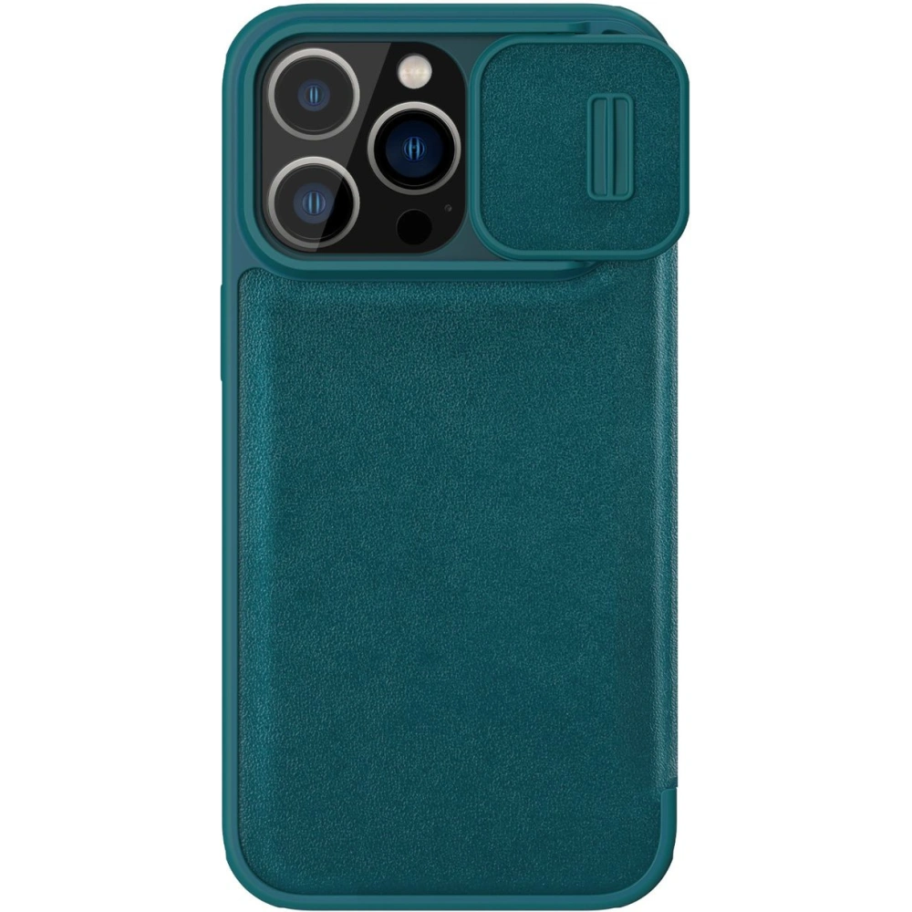 Hurtownia GSM - Case Nillkin Qin Leather Pro Case Apple iPhone 14 Pro grün - NLK785 - {ean13} - Hurt