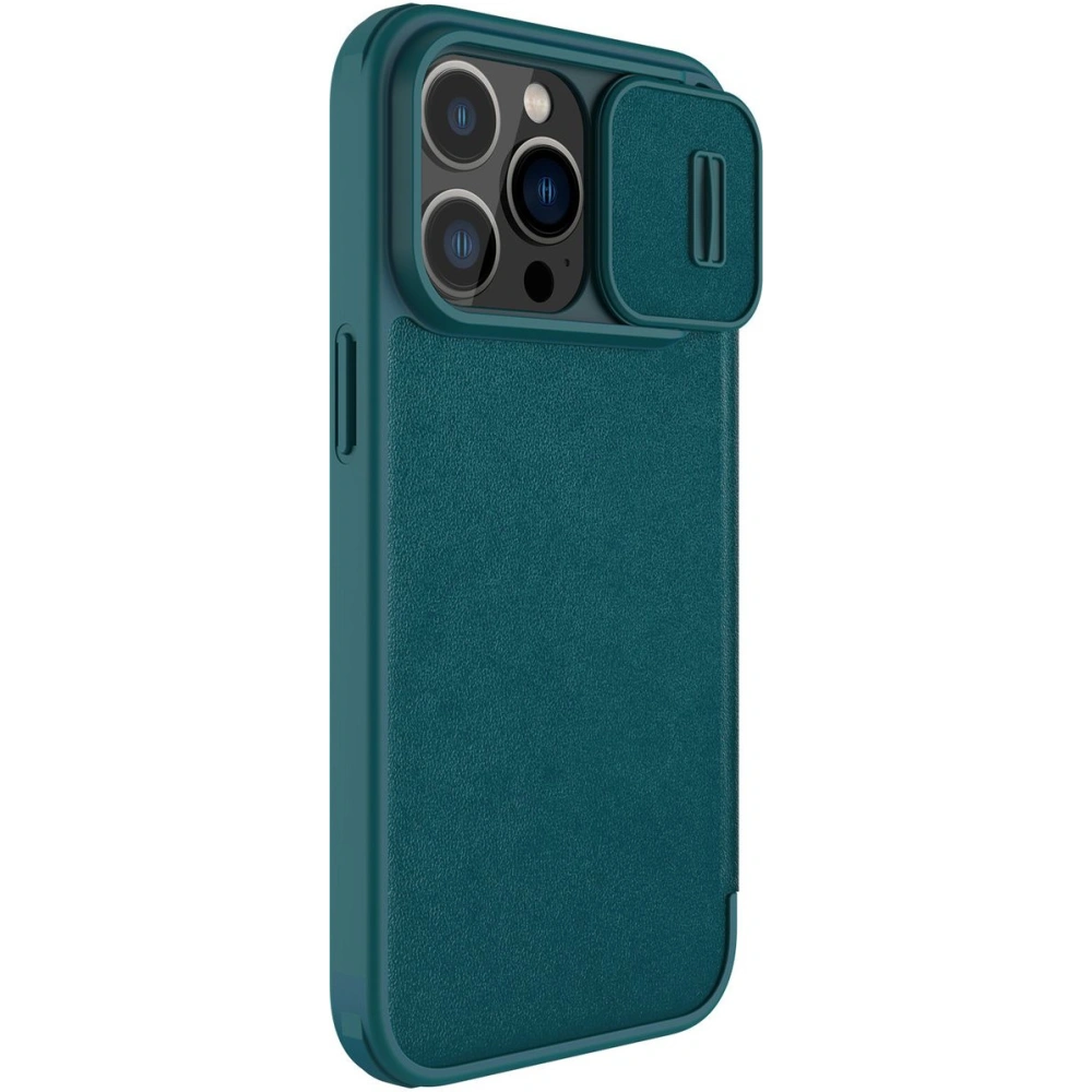 Hurtownia GSM - Case Nillkin Qin Leather Pro Case Apple iPhone 14 Pro grün - NLK785 - {ean13} - Hurt