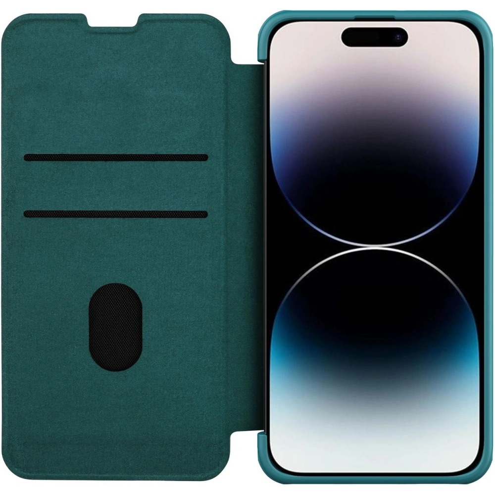 Hurtownia GSM - Case Nillkin Qin Leather Pro Case Apple iPhone 14 Pro grün - NLK785 - {ean13} - Hurt