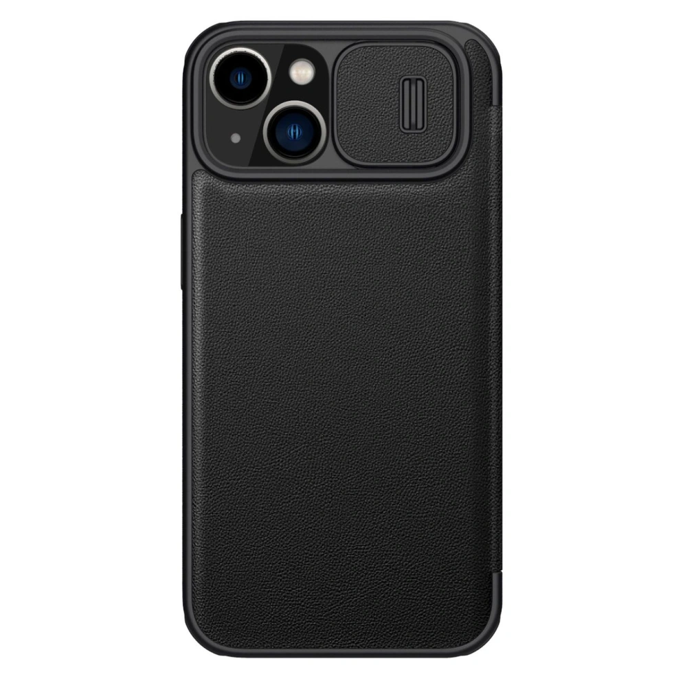 Hurtownia GSM - Etui Nillkin Qin Leather Pro Case Apple iPhone 14 Plus / 15 Plus fekete - NLK786 - {ean13} - Hurt