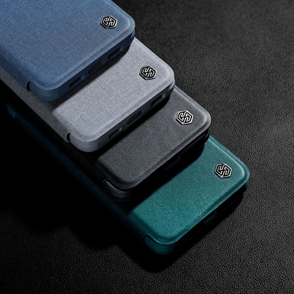 Hurtownia GSM - Etui Nillkin Qin Leather Pro Case Apple iPhone 14 Plus / 15 Plus fekete - NLK786 - {ean13} - Hurt