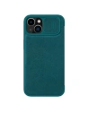 Etui Nillkin Qin Leather Pro Case Apple iPhone 14 Plus / 15 Plus zöld