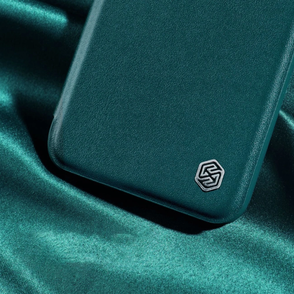 Hurtownia GSM - Etui Nillkin Qin Leather Pro Case Apple iPhone 14 Plus / 15 Plus zöld - NLK787 - {ean13} - Hurt