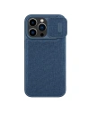 Etui Nillkin Qin Cloth Pro Apple iPhone 14 Pro kék