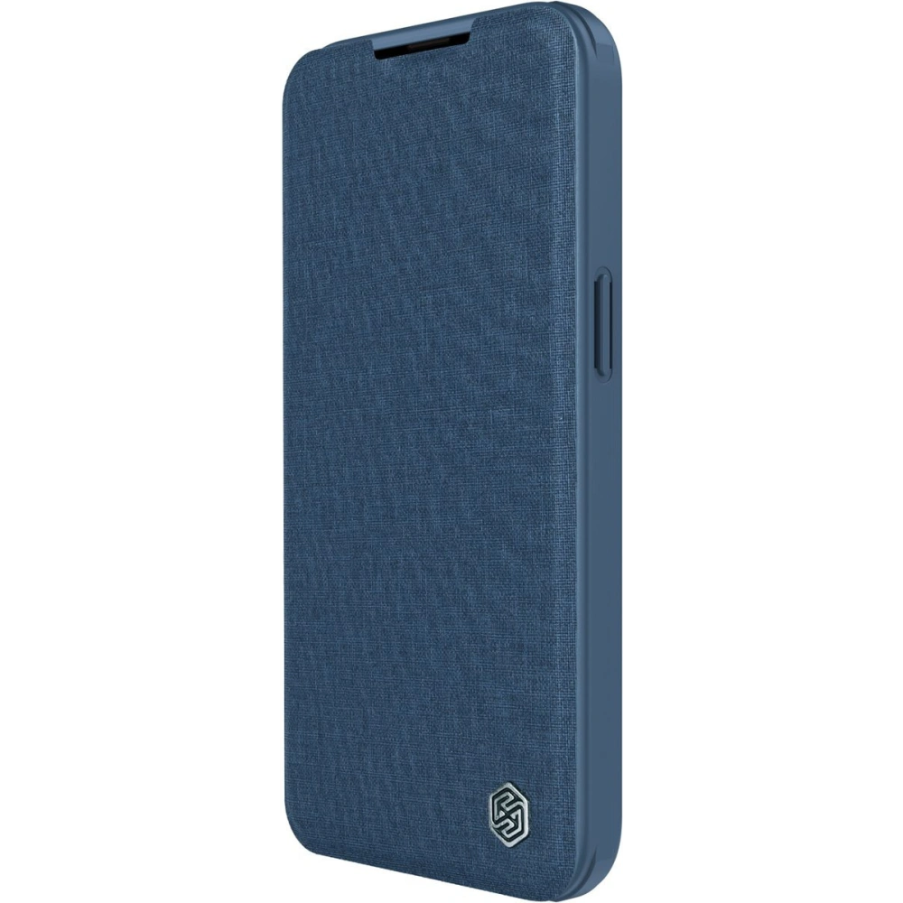 Hurtownia GSM - Etui Nillkin Qin Cloth Pro Apple iPhone 14 Pro niebieski - NLK792 - {ean13} - Hurt