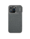 Case Nillkin Qin Cloth Pro Apple iPhone 14 Pro grau