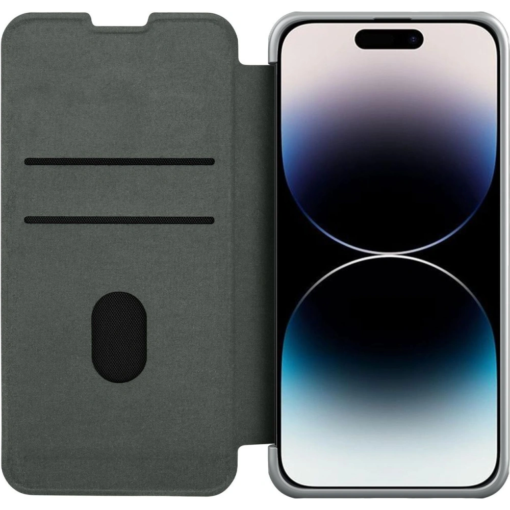 Hurtownia GSM - Case Nillkin Qin Cloth Pro Apple iPhone 14 Pro grau - NLK793 - {ean13} - Hurt