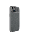 Hurtownia GSM - Etui Nillkin Qin Cloth Pro Apple iPhone 14 Plus / 15 Plus szary - NLK795 - {ean13} - Hurt