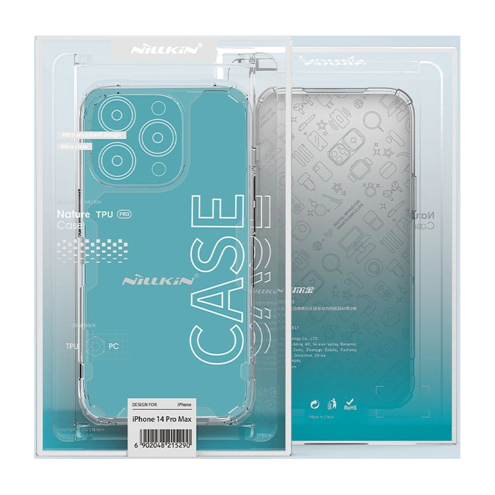 Etui Nillkin Nature Pro Apple iPhone 14 Pro Max modrý