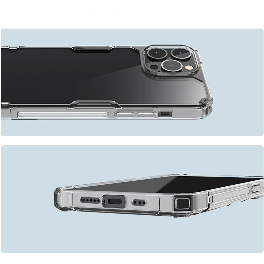 Etui Nillkin Nature Pro Apple iPhone 14 Pro Max modrý